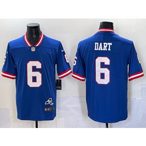 Nike Giants 6 Dart Royal Vapor Limited Men Jersey