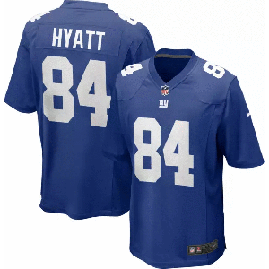 Nike Giants 84 Hyatt Blue Vapor Untouchable Limited Men Jersey