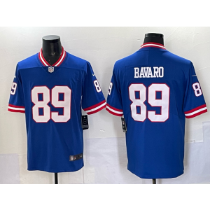Nike Giants 89 Bavaro Royal Vapor Limited Men Jersey