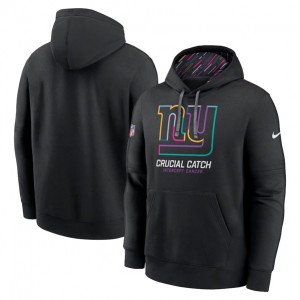 Nike Giants Black 2024 Crucial Catch Club Pullover Hoodie