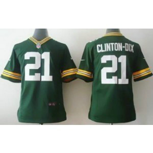 Nike Green Bay Packers No.21 Ha Ha Clinton-Dix Green Youth Football Jersey