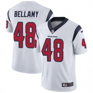 Nike Houston Texans 48 avin Bellamy Vapor Untouchable Limited White Men Jersey