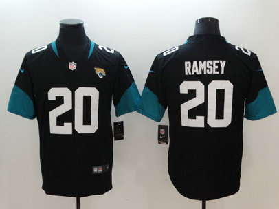 Nike Jacksonville Jaguars #20 Jalen Ramsey Black Men's Stitched NFL Vapor Untouchable Limited Jersey