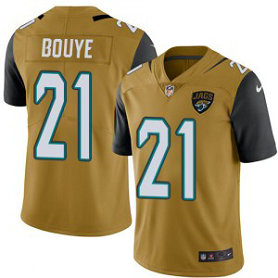 Nike Jaguars 21 A.J. Bouye Gold Color Rush Limited Men Jersey