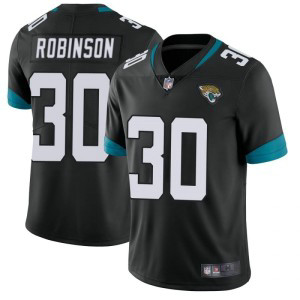 Nike Jaguars 30 James Robinson Black Vapor Untouchable Limited Men Jersey