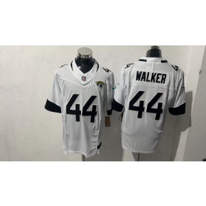 Nike Jaguars 44 Travon Walker White F.U.S.E. Vapor Limited Men Jersey