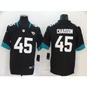 Nike Jaguars 45 K'Lavon Chaisson Black 2020 NFL Draft Vapor Limited Men Jersey