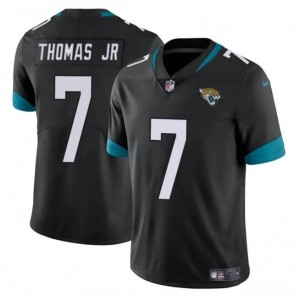 Nike Jaguars 7 Brian Thomas JR Black Vapor Limited Men Jersey Nike Jaguars 7 Brian Thomas JR Black Vapor Limited Men Jersey