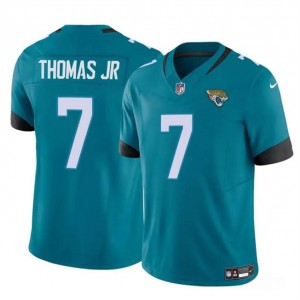 Nike Jaguars 7 Brian Thomas JR Teal F.U.S.E. Vapor Limited Men Jersey Nike Jaguars 7 Brian Thomas JR Teal F.U.S.E. Vapor Limited Men Jersey