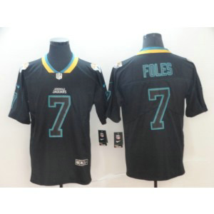 Nike Jaguars 7 Nick Foles Black Shadow Legend Limited Men Jersey