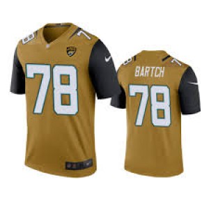 Nike Jaguars 78 Ben Bartch Gold 2020 NFL Draft Vapor Untouchable Limited Men Jersey