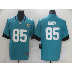 Nike Jaguars 85 Tebow Blue Vapor Untouchable Limited Men Jersey