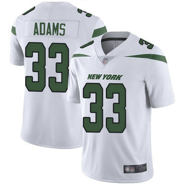 Nike Jets #33 Jamal Adams White Men's Stitched NFL Vapor Untouchable Limited Jersey Nike Jets #33 Jamal Adams White Men's Stitched NFL Vapor Untouchable Limited Jersey