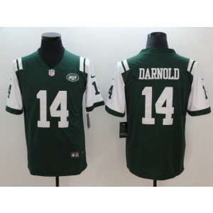 Nike Jets 14 Sam Darnold Green Vapor Untouchable Limited Men Jersey