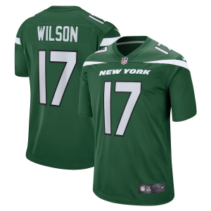 Nike Jets 17 Garrett Wilson Green Vapor Untouchable Limited Men Jersey