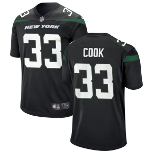 Nike Jets 33 Dalvin Cook Black Vapor Untouchable Limited Men Jersey