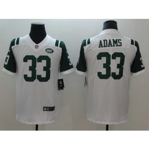 Nike Jets 33 Jamal Adams White Vapor Untouchable Limited Men Jersey
