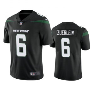 Nike Jets 6 Greg Zuerlein Black Vapor Untouchable Limited Men Jersey