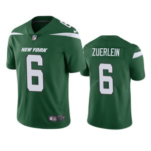 Nike Jets 6 Greg Zuerlein Green Vapor Untouchable Limited Men Jersey
