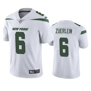 Nike Jets 6 Greg Zuerlein White Vapor Untouchable Limited Men Jersey
