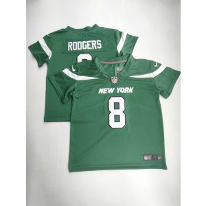 Nike Jets 8 Aaron Rodgers Green Toddler Jersey