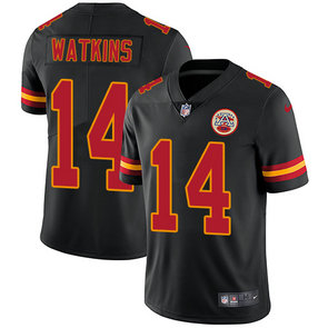 Nike Kansas City Chiefs #14 Sammy Watkins Black Men's Stitched NFL Vapor Untouchable Limited Jersey