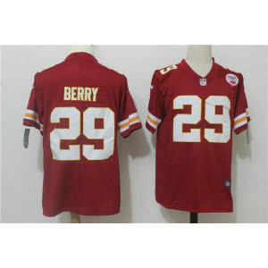 Nike Kansas City Chiefs 29 Eric Berry Red Team Color Vapor Untouchable Limited Men Jersey