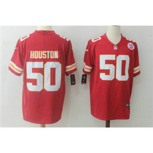 Nike Kansas City Chiefs 50 Justin Houston Red Team Color Vapor Untouchable Limited Men Jersey