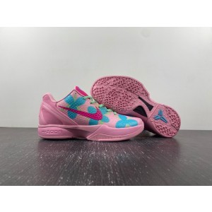 Nike Kobe 6 Pink Blue Shoes