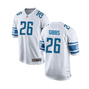 Nike Lions 26 Jahmyr Gibbs White Vapor Untouchable Limited Men Jersey