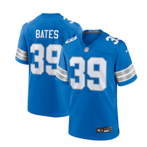Nike Lions 39 Jake Bates Blue 2024 New Vapor Limited Men Jersey