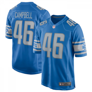 Nike Lions 46 Jack Campbell Blue 2023 Draft Vapor Untouchable Limited Men Jersey