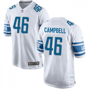 Nike Lions 46 Jack Campbell White 2023 Draft Vapor Untouchable Limited Men Jersey