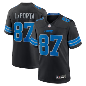 Nike Lions 87 Laporta Black 2024 F.U.S.E. Vapor Limited Men Jersey