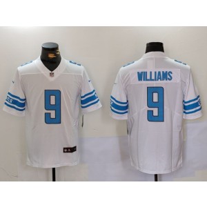 Nike Lions 9 Williams White Vapor Untouchable Limited Men Jersey