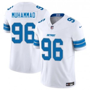 Nike Lions 96 Al-Quadin Muhammad White 2025 F.U.S.E. Vapor Limited Men Jersey