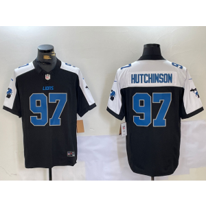 Nike Lions 97 Aidan Hutchinson Thanksgiving Day F.U.S.E. Vapor Limited Men Jersey