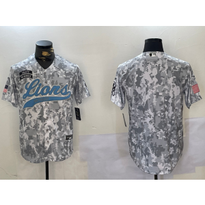 Nike Lions Blank Camo Vapor Baseball Limited Men Jersey