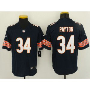Nike NFL Bears 34 Walter Payton Navy Color Rush Men Limited Jersey