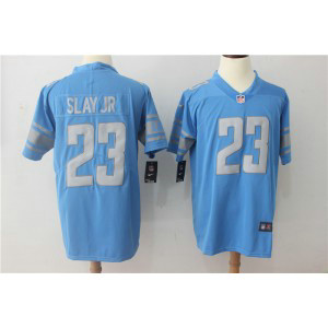 Nike NFL Lions 23 Darius Slay JR Blue Vapor Untouchable Limited Men Jersey
