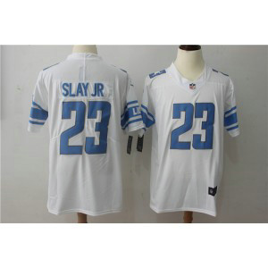 Nike NFL Lions 23 Darius Slay JR White Vapor Untouchable Limited Men Jersey