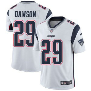 Nike NFL Patriots 29 Duke Dawson Vapor Untouchable White Limited Men Jersey