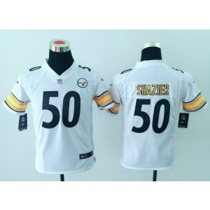 Nike NFL Pittsburgh Steelers No.50 Ryan Shazier White Youth Jersey