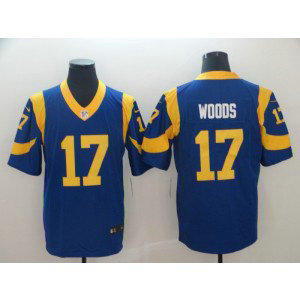 Nike NFL Rams 17 Robert Woods Royal Vapor Untouchable Limited Men Jersey