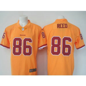 Nike NFL Redskins 86 Jordan Reed Gold Color Rush Men Limited Jersey