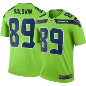 Nike NFL Seahawks 89 Doug Baldwin Green Color Rush Men Limited Jersey
