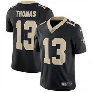 Nike New Orleans Saints 13 Michael Thomas Vapor Untouchable Limited Black Youth Jersey