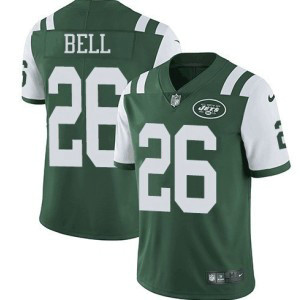 Nike New York Jets 26 Le'Veon Bell Green Vapor Untouchable Limited Men Jersey
