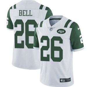 Nike New York Jets 26 Le'Veon Bell White Vapor Untouchable Limited Men Jersey