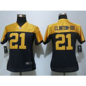 Nike Packers #21 Ha Ha Clinton-Dix Navy Blue Alternate Women's Stitched NFL New Limited Jersey